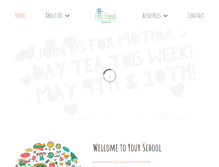 Tablet Screenshot of firstfriendspreschool.org